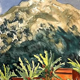 Кемер. Олимп. Скетч.