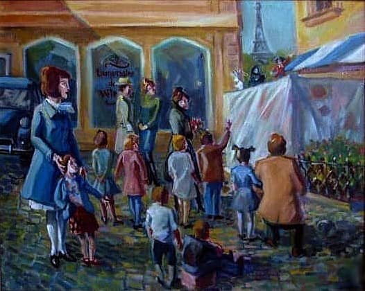 Уличный кукольный театр