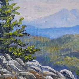 Эльбрус вдали