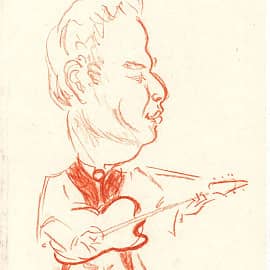 Рой Кларк. Проба в шарже (было и такое)