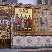 Иконостас Преображенского собора Варлаама-Хутынского монастыря Великого Новгорода. (4), художник Игорь Юрьевич Дрождин