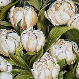 Утро в цветах