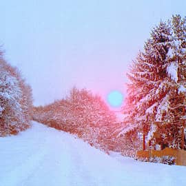 Снежная колея