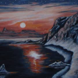 Вечер в Заполярье