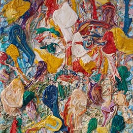 Картина Философ Абстрактный портрет Екатерина Лебедева художник