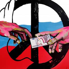 Make Art, not war (акрил)