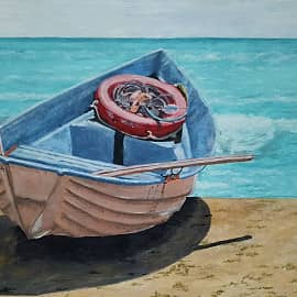 Рыбацкая лодка