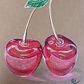 Стеклянная вишня