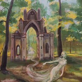 Портал феи в Тайцах (Готические ворота)