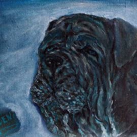 Мастино (этюд)