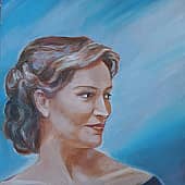 Женский портрет (певица)