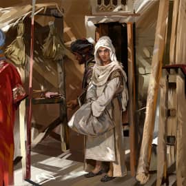 Базар. Красавица