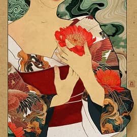 Первые цветы Томоки Маэда I