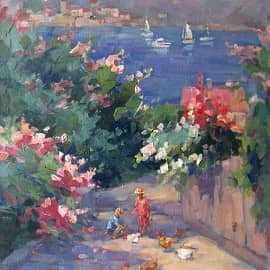 улочка в Столиве. Черногория