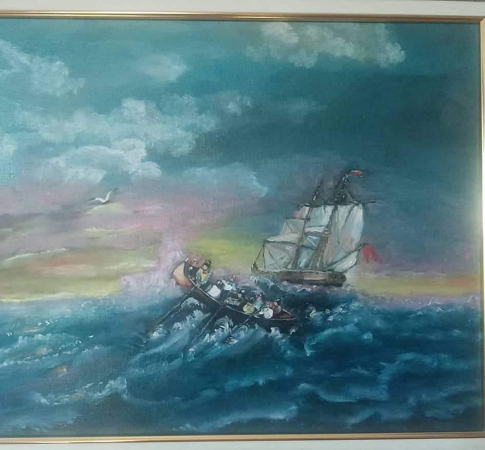 Корабль на волнах