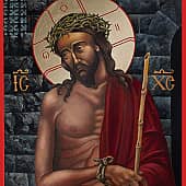 Икона Христос в темнице