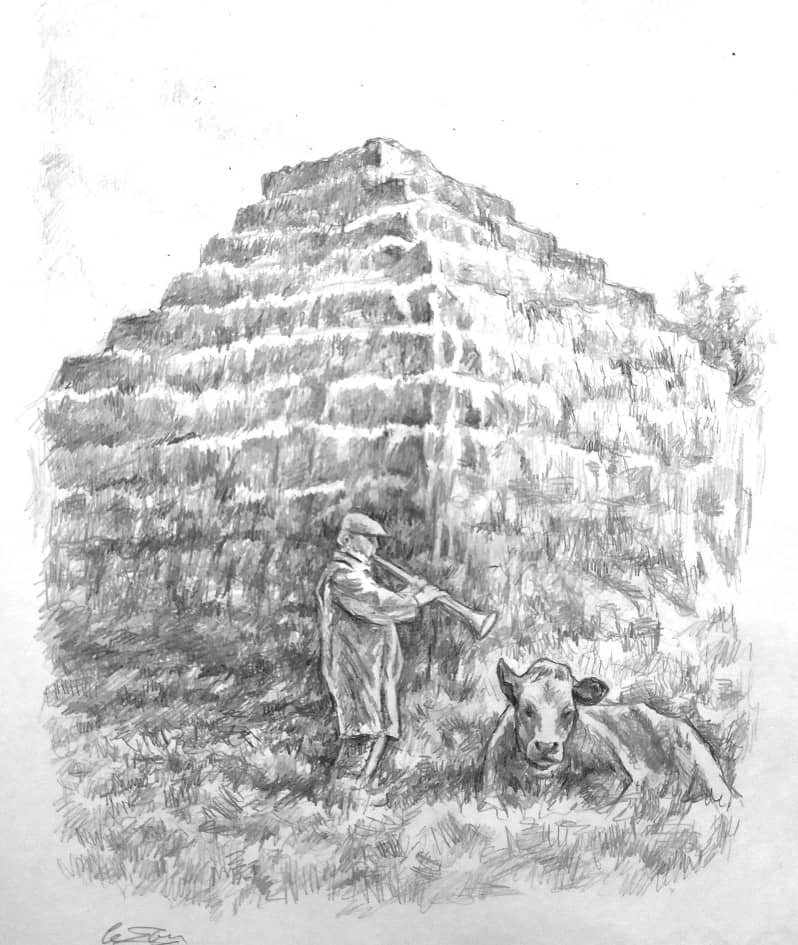 Пирамида древнего индейского народа майя