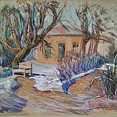 Последний снег. Звенигород.