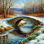 Зима напрасно злится, прошла её пора.