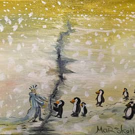 Пингвины #Marskolla