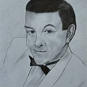 "Синяя вечность". Муслим Магомаев (1), художник Наталия