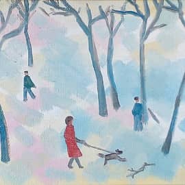 "Пейзаж с фигурами"