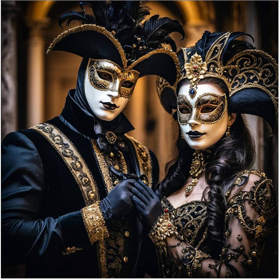 иллюстрация к стиху " Карнавал"