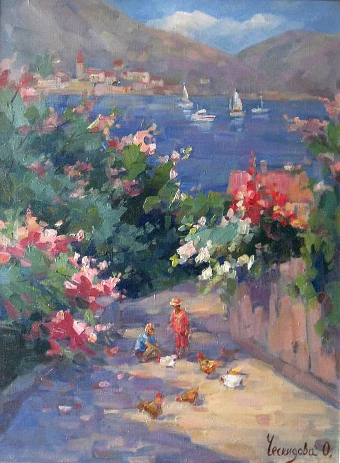 улочка в Столиве. Черногория