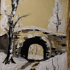 "Этюд с мостом"