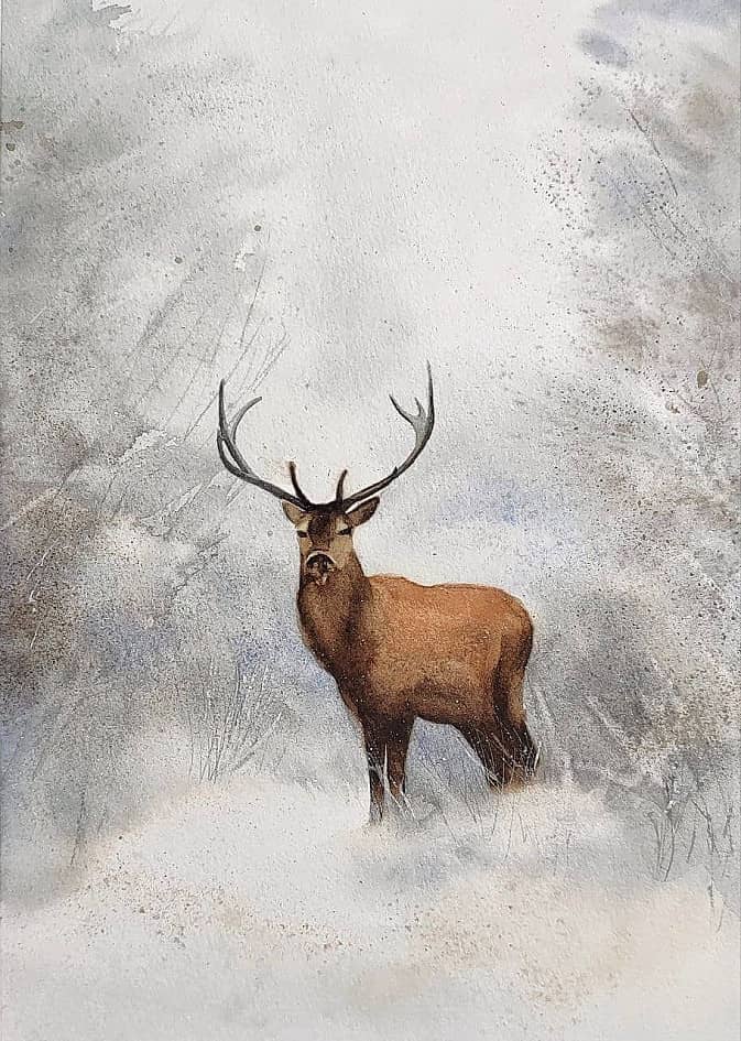 Сказочный олень