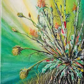 Выжить на солнце, у дороги.