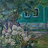 Я пошла - Исса (односеансный этюд), художник Татьяна Паола