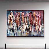 Ночной  Дубай. Фонтаны. (3), художник Елена Наумова