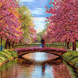 Встреча на мосту.