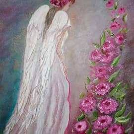 девочка с крыльями