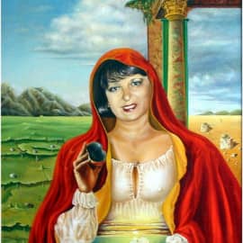 Страж у ворот Храма Времени  The Guard at the Gate of Time Temple