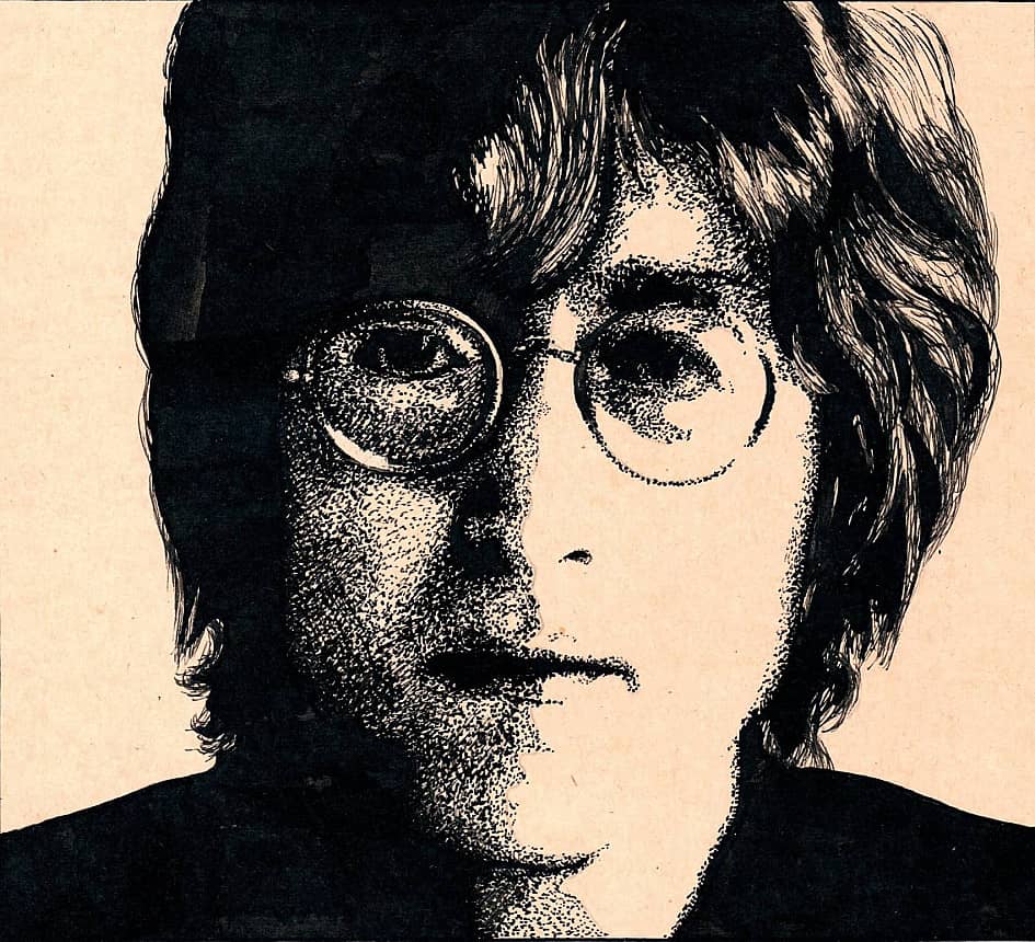 Sir John Lennon 2, Бумага Тушь