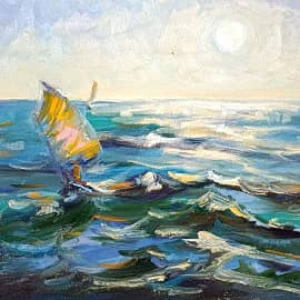 Лодочка. Пленэр ZhNataly