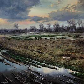 Снег сошёл (этюд)