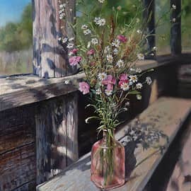 Солнечный натюрморт на веранде