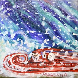 Дед в санях #Marskolla