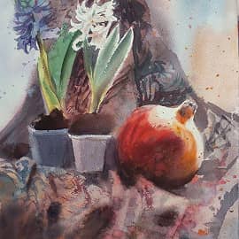 Гиацинты и гранат