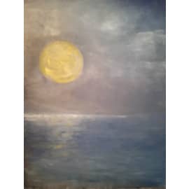 Желтая луна