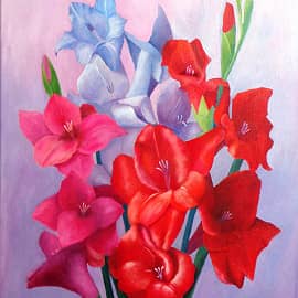 Гладиолусы