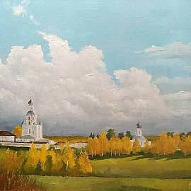 Монастырь с.Ульяново. Сентябрь