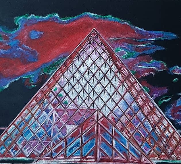 Пирамида Лувра, Париж