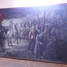 Реставрация картины в УрФУ