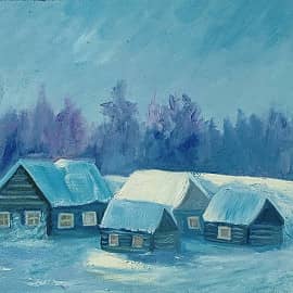 Один из зимних дней.