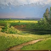 По мотивам Шишкина "Перед грозой"