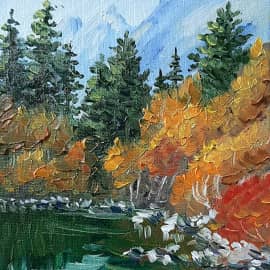 Горное озеро